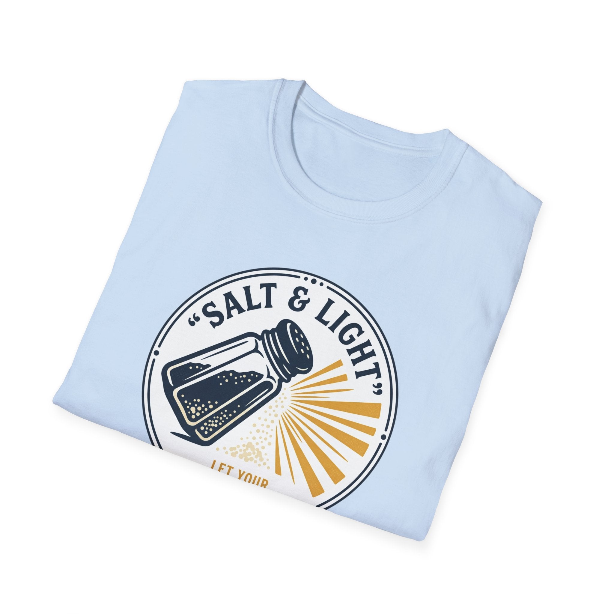 Salt & Light T‑Shirt — Matthew 5:13-16 Inspirational Christian Tee
