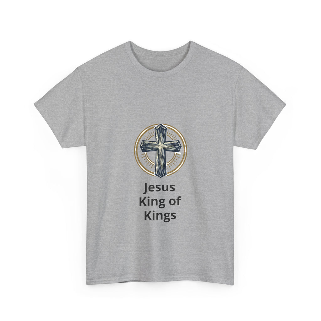 Jesus King of Kings T-Shirt — Christian Cross Faith Tee