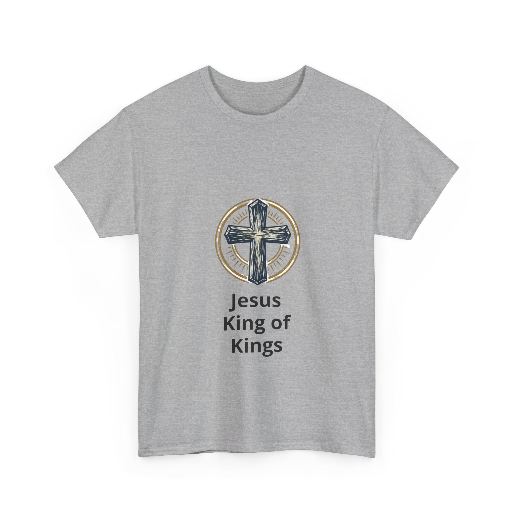 Jesus King of Kings T-Shirt — Christian Cross Faith Tee