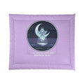 Christian Angel Comforter — "I Am Always With You" Matthew 28:20 Lavender Bedspread