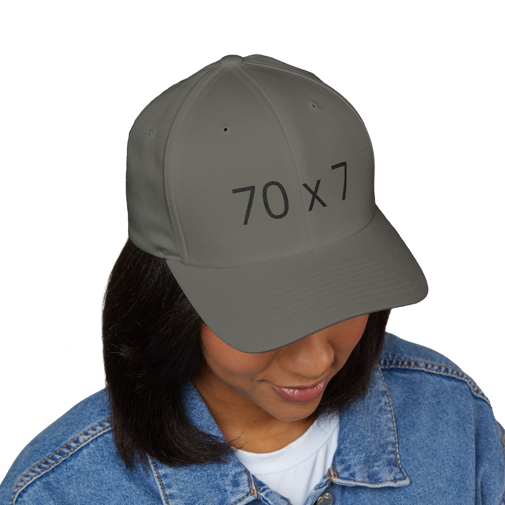 70 x 7 Embroidered Baseball Cap