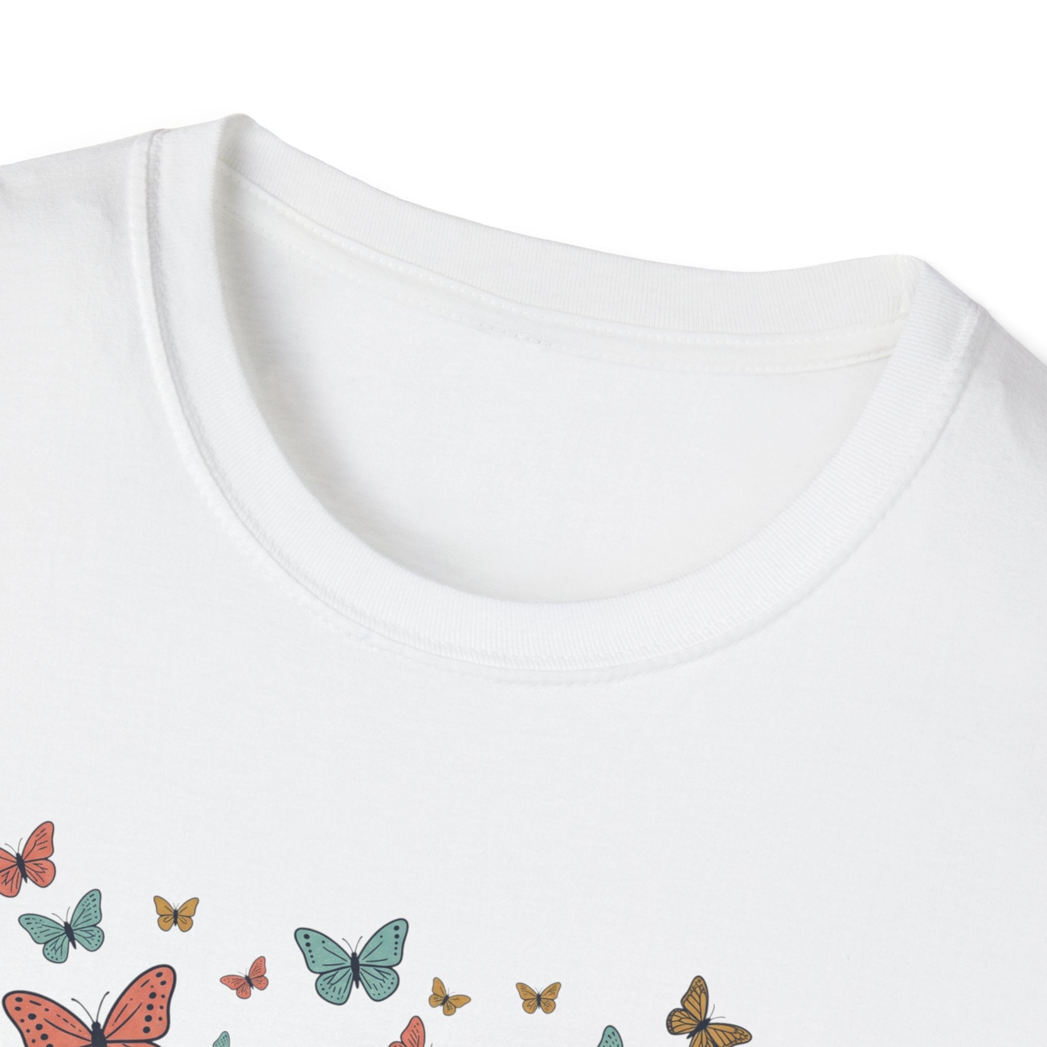 Butterfly Faith T-Shirt — "I Can Do All Things Through Christ" Inspirational Christian Tee