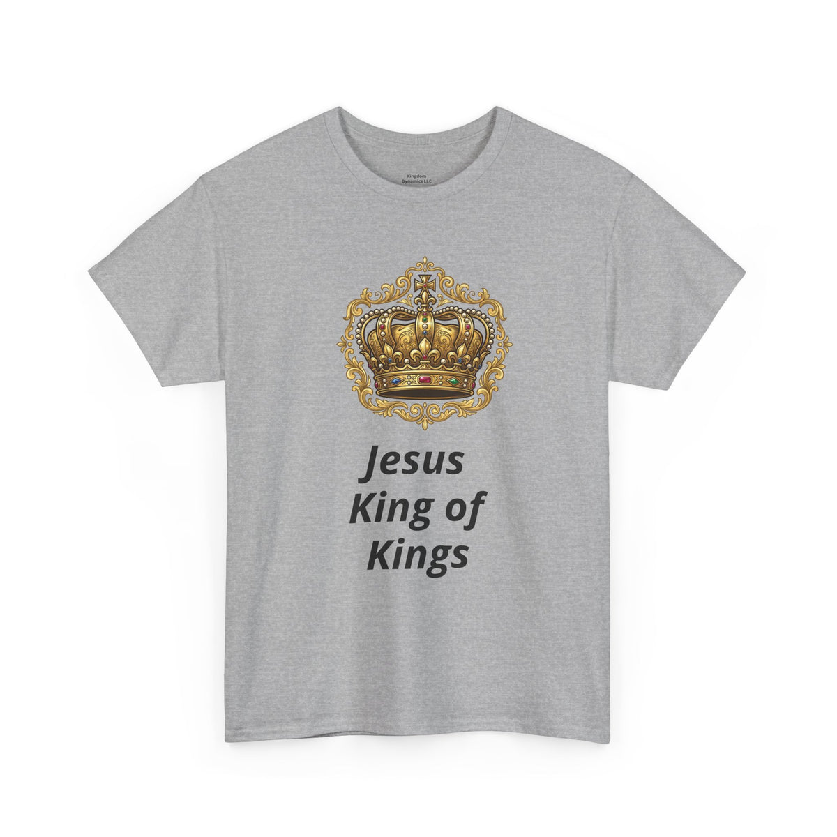 Jesus King of Kings T-Shirt — Christian Cross Faith Tee