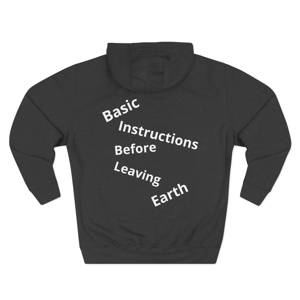 Bible Verse Hoodie — 2 Timothy 2:15 Open Book Design (Basic Instructions Before Leaving Earth)