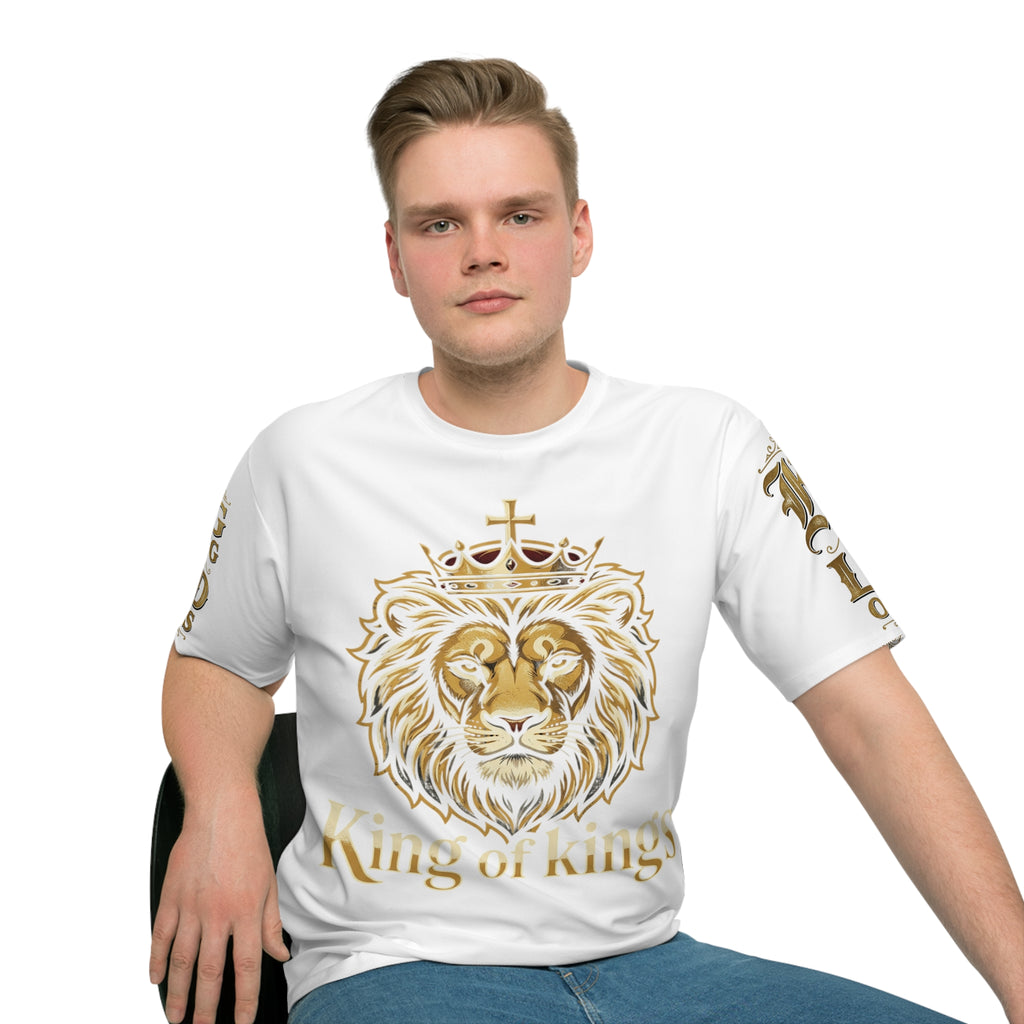 King of Kings Lion T‑Shirt — Christian Scripture 1 Timothy 6:15-16