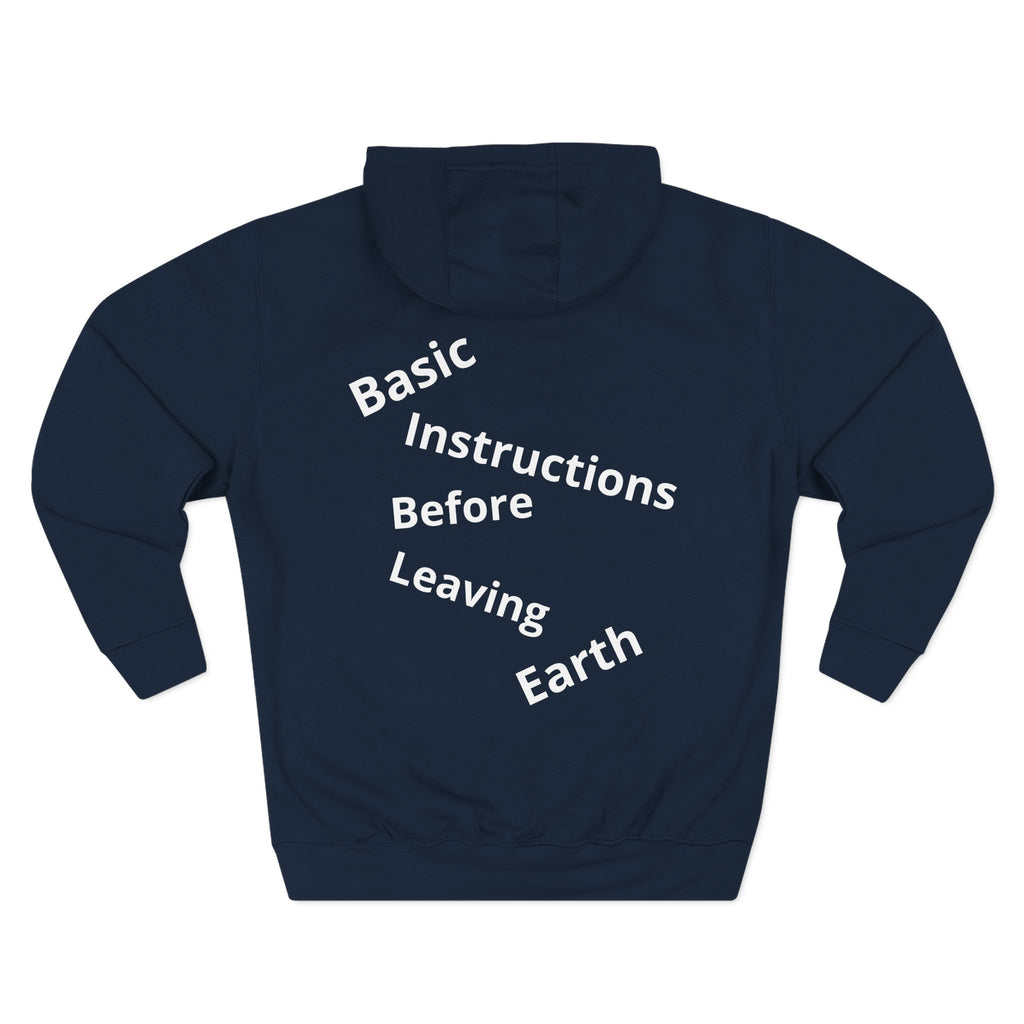 Bible Verse Hoodie — 2 Timothy 2:15 Open Book Design (Basic Instructions Before Leaving Earth)