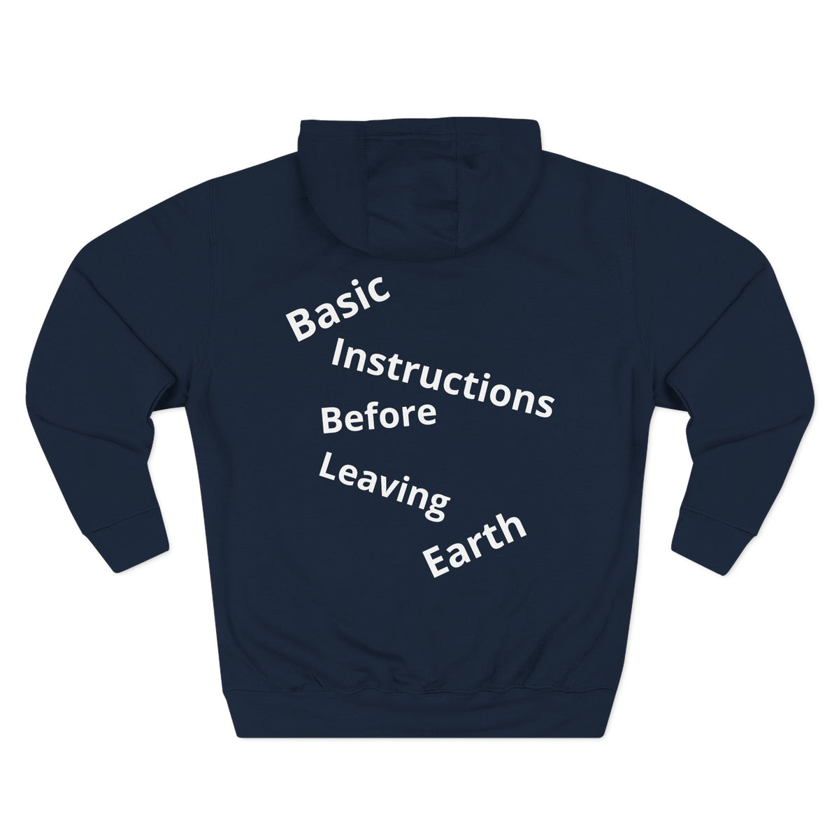 Bible Verse Hoodie — 2 Timothy 2:15 Open Book Design (Basic Instructions Before Leaving Earth)
