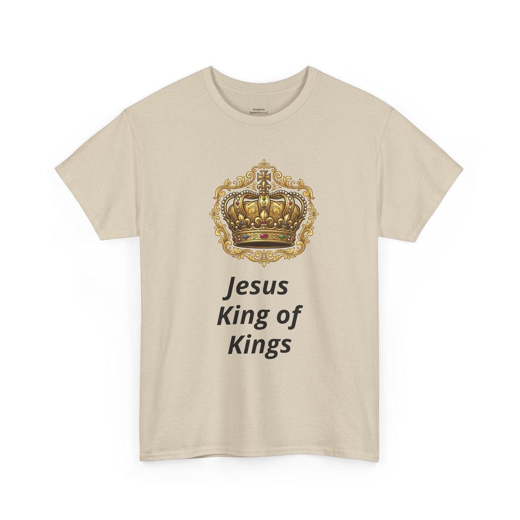 Jesus King of Kings T-Shirt — Christian Cross Faith Tee