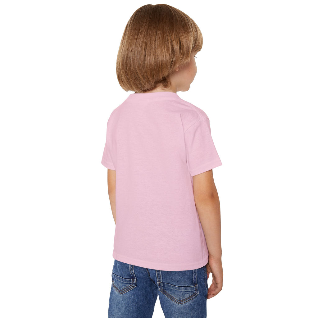 Toddler T‑Shirt — Cute Sea Turtle with Colossians 3:20 Bible Verse