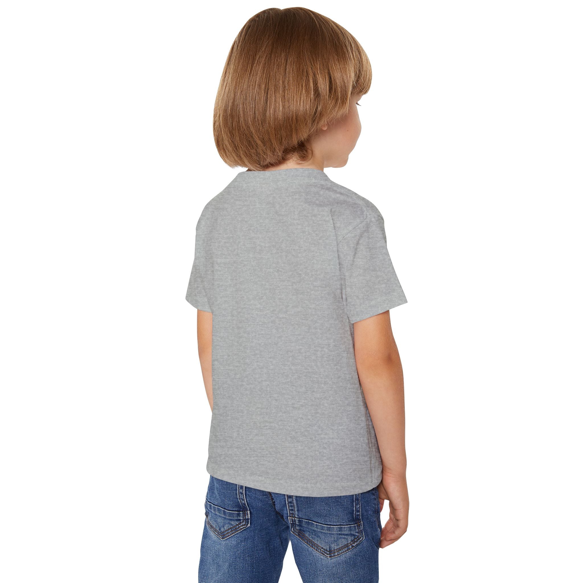 Toddler T-Shirt — "Jesus Loves Me" Cute Teddy Christian Tee