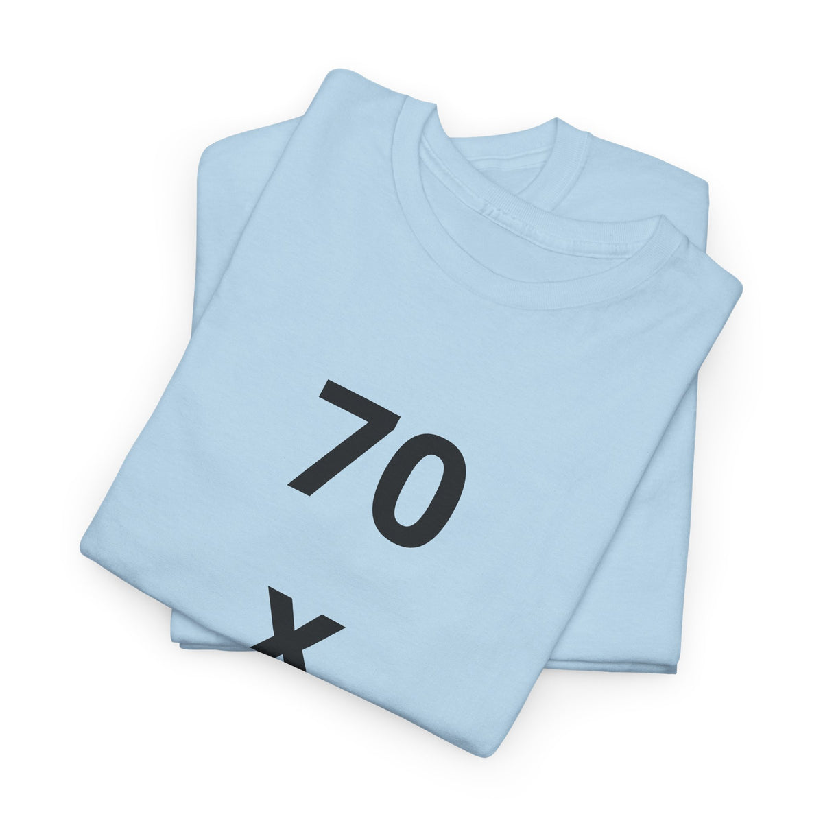 Christian Tee — "7 x 70" Matthew 18:22 Forgiveness T-Shirt