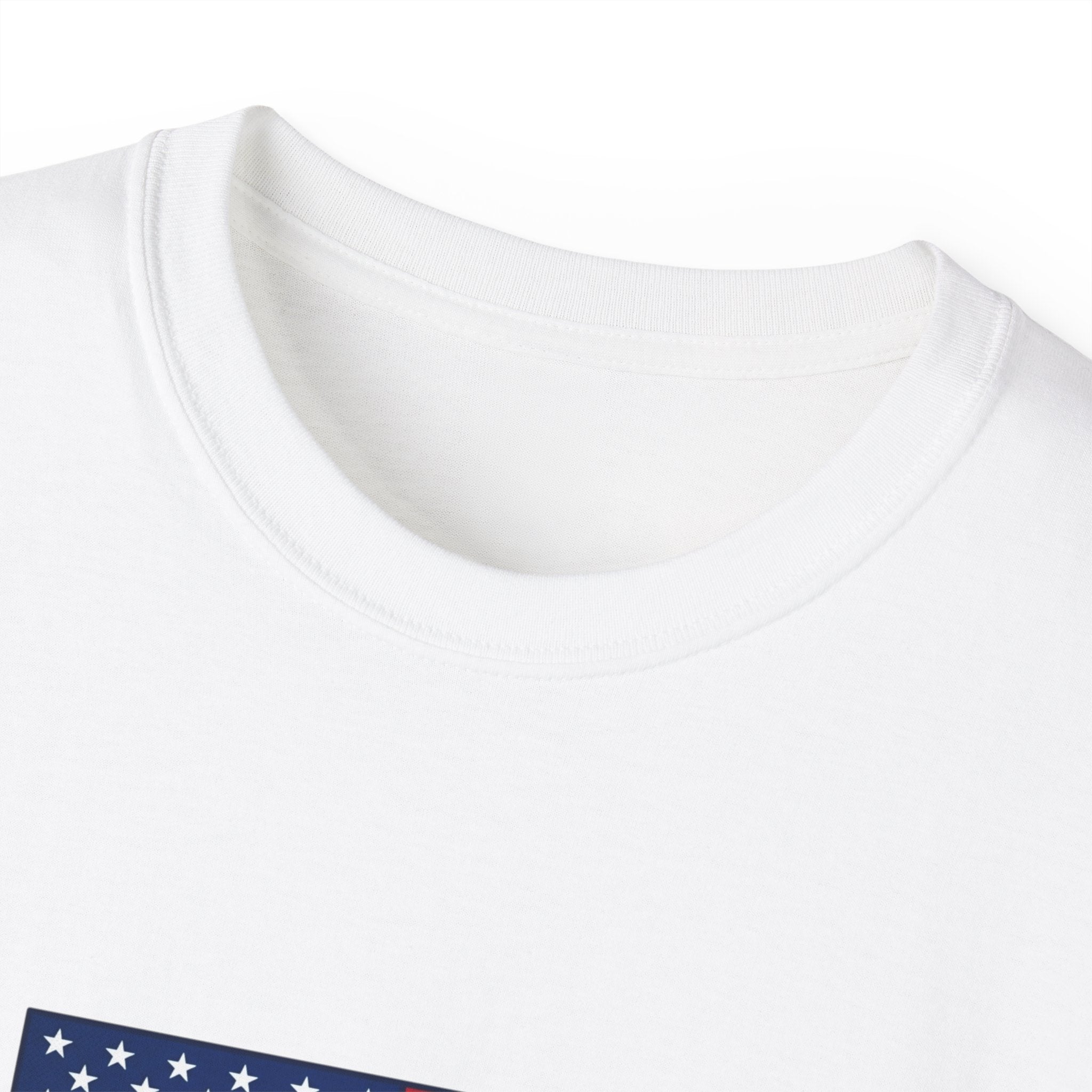 American Flag Psalm 33:12 T-Shirt — Patriotic Christian Tee