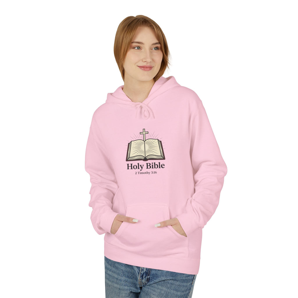 Holy Bible Hoodie — 1 Timothy 3:16 Scripture Pullover