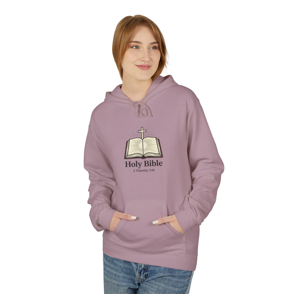 Holy Bible Hoodie — 1 Timothy 3:16 Scripture Pullover